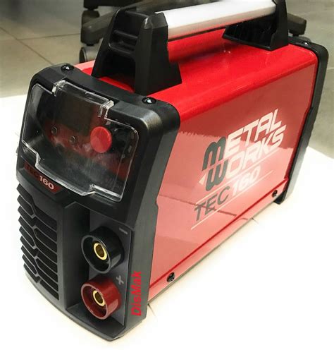 Soldadora electrodos MMA Inverter MetalWorks TEC 